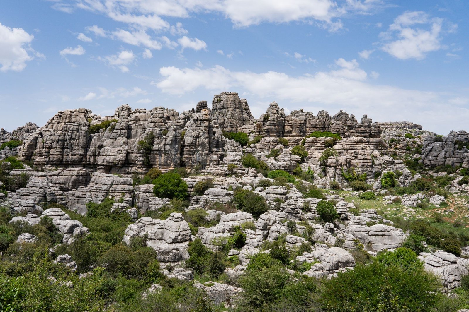 Explore the karst limestone formations of El Torcal in Andalucía, Spain